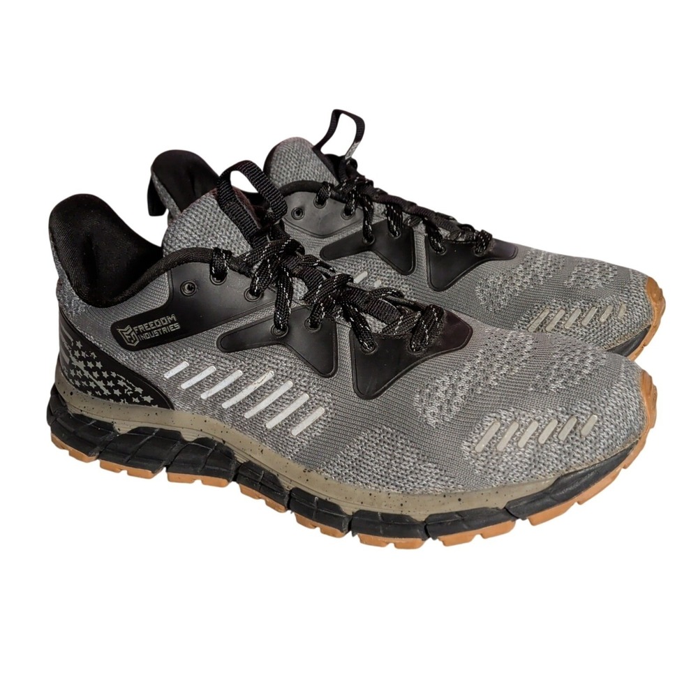 Freedom Industries XP1-RT Shoes Womens Size 8 Gray Athletic Low Top Sneakers